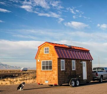 tiny house on the road
